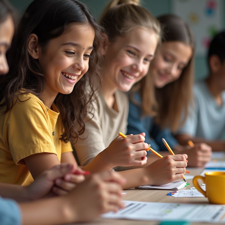 Children learning and flourishing